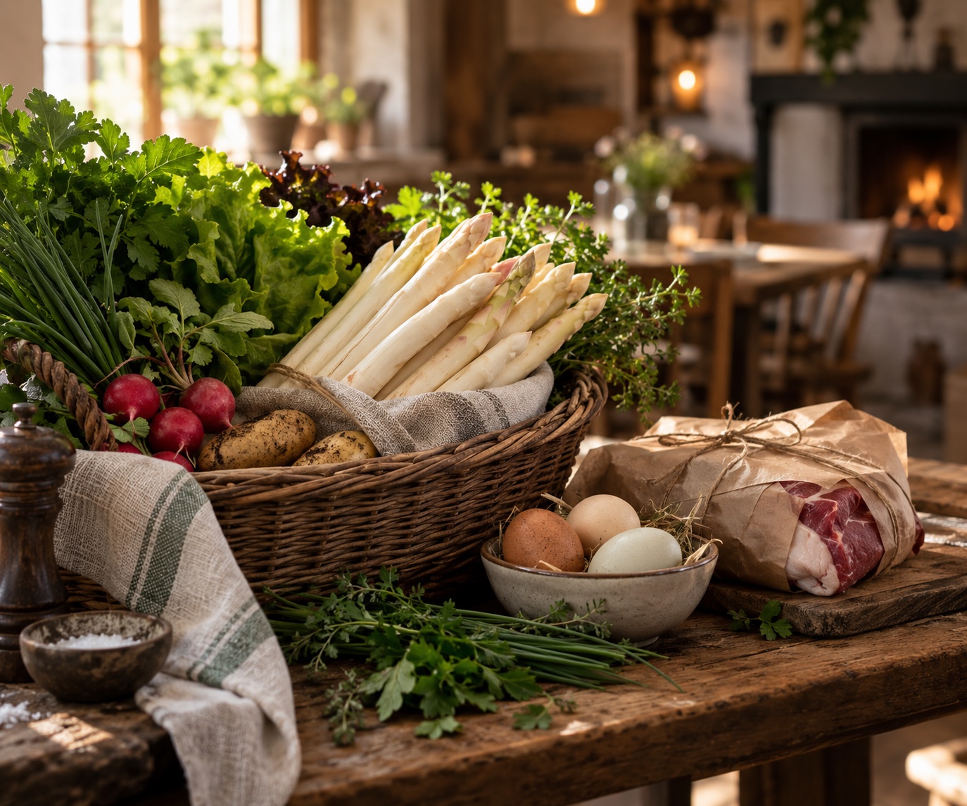 Regionale Zutaten und Produkte im Amadeus Mölln